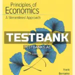 Test Bank for Principles of Economics Streamlined Approach 4th Edition by Frank