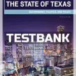Test Bank for State of Texas Government Politics and Policy 5th Edition by Mora