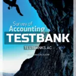 Test Bank for Survey of Accounting 6th Edition by Edmonds
