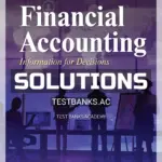 Solutions Manual for Financial Accounting Information for Decisions 10th Edition by Wild