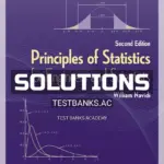 Solutions Manual for Principles of Statistics for Engineers and Scientists 2nd Edition by Navidi
