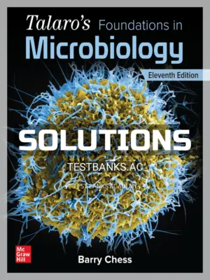 Solutions Manual for Talaros Foundations in Microbiology 11th Edition by Chess
