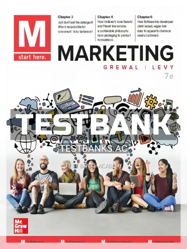 Test Bank for M Marketing 7th Edition by Grewal