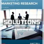 Solutions Manual for Essentials of Marketing Research 5th Edition by Hair