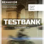 Test Bank for Organizational Behavior 7th Edition by Colquitt