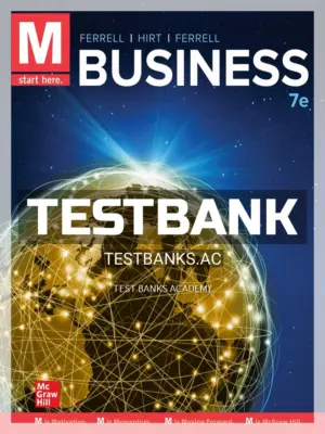 Test Bank for M Business 7th Edition by Ferrell