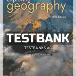 Test Bank for Exploring Physical Geography 3rd Edition by Reynolds