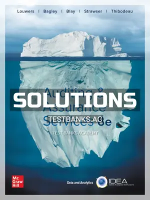 Solutions Manual for Auditing and Assurance Services 8th Edition by Louwers