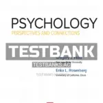 Test Bank for Psychology Perspectives and Connections 4th Edition by Feist
