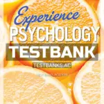 Test Bank for Experience Psychology 4th Edition by King