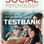 Test Bank for Social Psychology 13th Edition by Myers