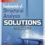 Solutions Manual for Fundamentals of Structural Analysis 6th Edition by Leet
