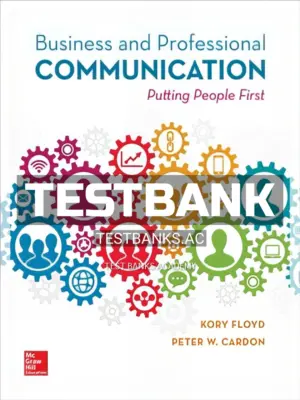 Test Bank for Business and Professional Communication 1st Edition by Floyd