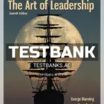 Test Bank for Art of Leadership 7th Edition by Manning