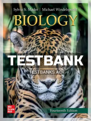 Test Bank for Biology 14th Edition by Mader