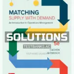 Solutions Manual for Matching Supply with Demand 5th Edition by Cachon