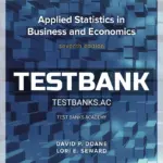 Test Bank for Applied Statistics in Business and Economics 7th Edition by Doane