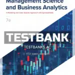 Test Bank for Introduction to Management Science and Business Analytics 7th Edition by Hillier