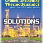 Solutions Manual for Introduction to Chemical Engineering Thermodynamics 9th Edition by Smith