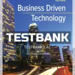 Test Bank for Business Driven Technology 9th Edition by Baltzan