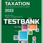 Test Bank for Principles of Taxation for Business and Investment Planning 2022 25th Edition by Jone
