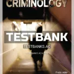 Test Bank for Criminology 10th Edition by Adler