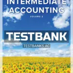 Test Bank for Intermediate Accounting Volume 2 8th CA Edition by Beechy