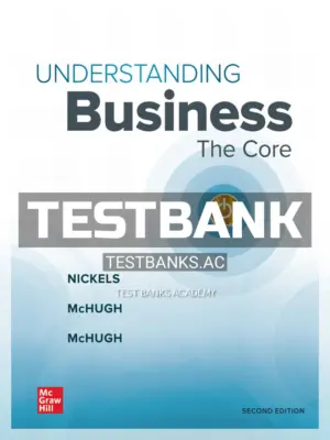 Test Bank for Understanding Business The Core 2nd Edition by Nickels