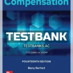 Test Bank for Compensation 14th Edition by Gerhart