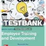Test Bank for Employee Training & Development 9th Edition by Noe