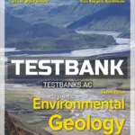 Test Bank for Environmental Geology 12th Edition by Montgomery