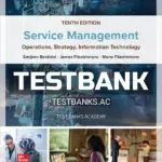 Test Bank for Service Management 10e Bordoloi 10th Edition by Bordoloi