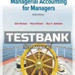 Test Bank for Managerial Accounting for Managers 6th Edition by Noreen