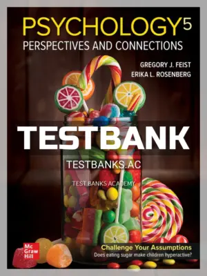 Test Bank for Psychology Perspectives and Connections 5th Edition by Feist