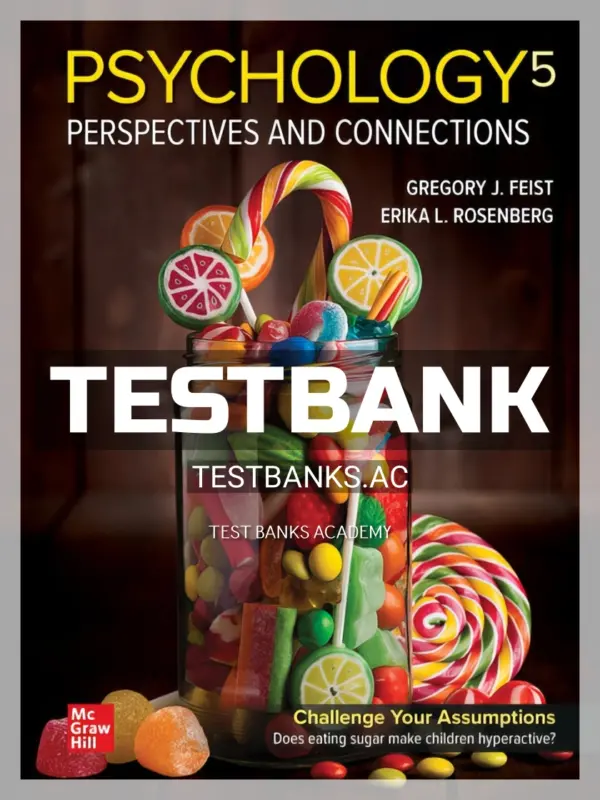 Test Bank for Psychology Perspectives and Connections 5th Edition by Feist