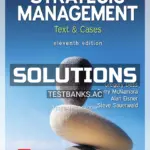 Solutions Manual for Strategic Management Text and Cases 11th Edition by Dess