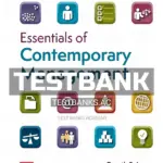 Test Bank for Essentials of Contemporary Management 10th Edition by Jones
