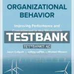 Test Bank for Organizational Behavior 8th Edition by Colquitt