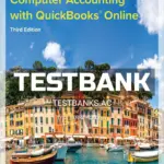 Test Bank for Computer Accounting with QuickBooks Online 3rd Edition by Donna Kay
