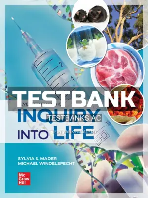 Test Bank for Inquiry into Life 17th Edition by Mader