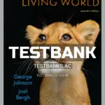 Test Bank for Essentials of The Living World 7th Edition by Johnson