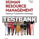 Test Bank for Human Resource Management 13th Edition by Noe