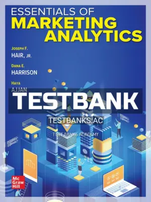 Test Bank for Essentials of Marketing Analytics 1st Edition by Hair