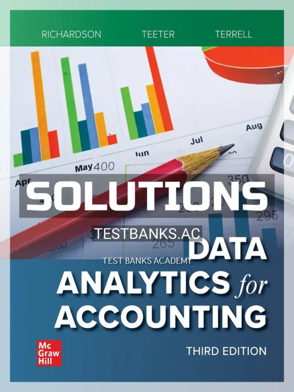Solutions Manual for Data Analytics for Accounting 3rd Edition by Richardson
