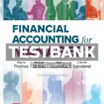 Test Bank for Financial Accounting for Managers 1st Edition by Thomas