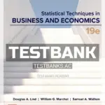 Test Bank for Statistical Techniques in Business and Economics 19th Edition by Lind