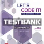 Test Bank for Lets Code It! 2022 2023 Code Edition 3rd Edition by Safian