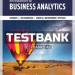 Test Bank for Introduction to Business Analytics 1st Edition by Richardson