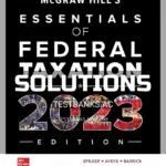 Solutions Manual for McGraw Hills Essentials of Federal Taxation 2023 Edition 14th Edition by Spilker