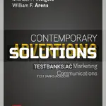 Solutions Manual for Contemporary Advertising 17th Edition by Weigold